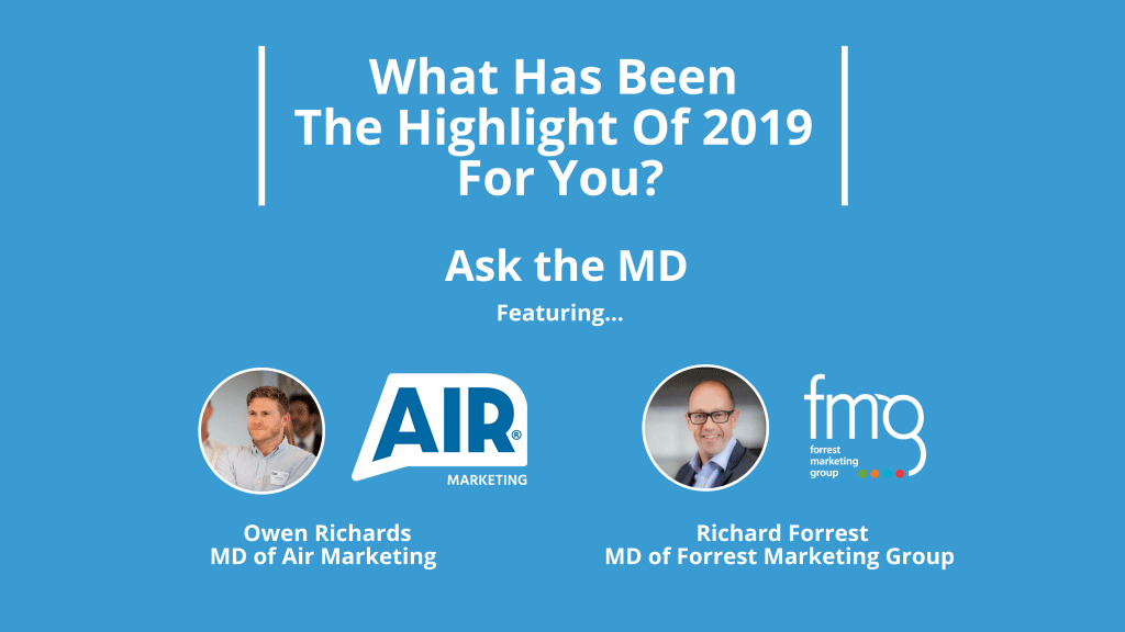 Ask The MD: What Has Been The Highlight Of 2019 For You?