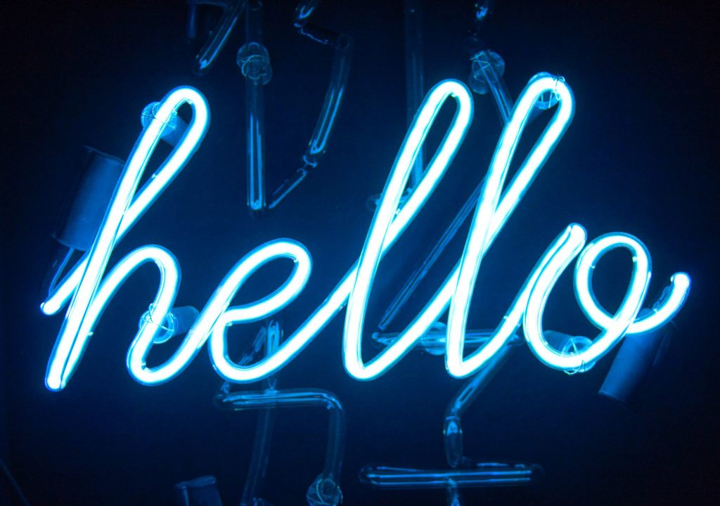 It all starts with a Hello