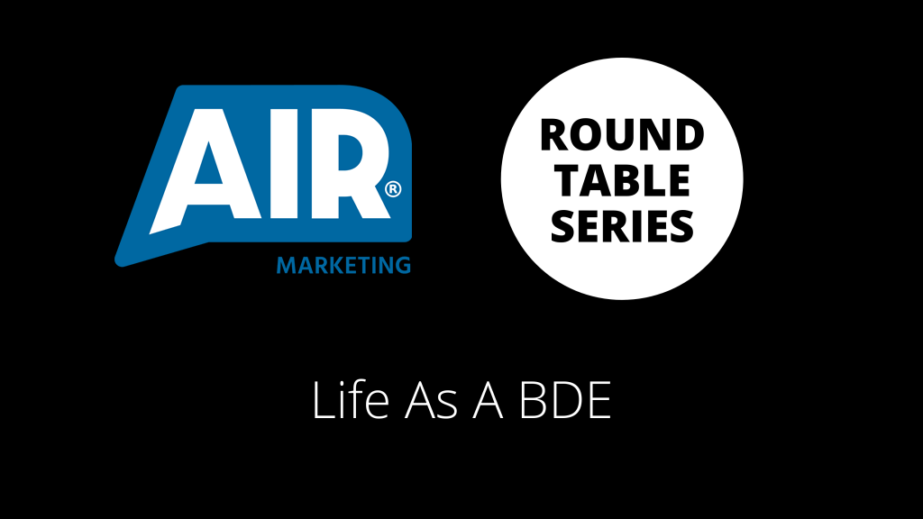 Roundtable Series: Life As A Business Development Executive (BDE)