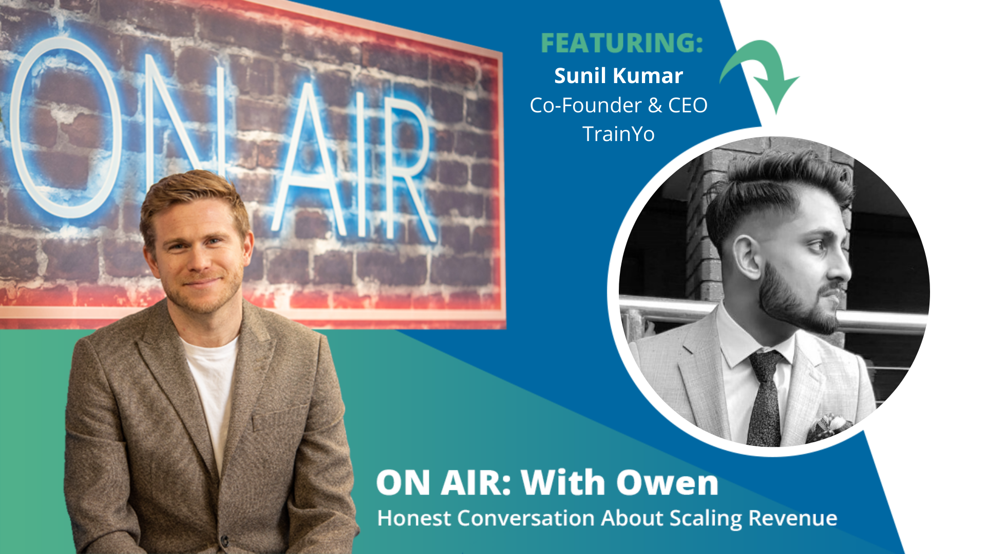ON AIR: With Owen Episode 49 Featuring Sunil Kumar – Co-Founder & CEO at Trainyo