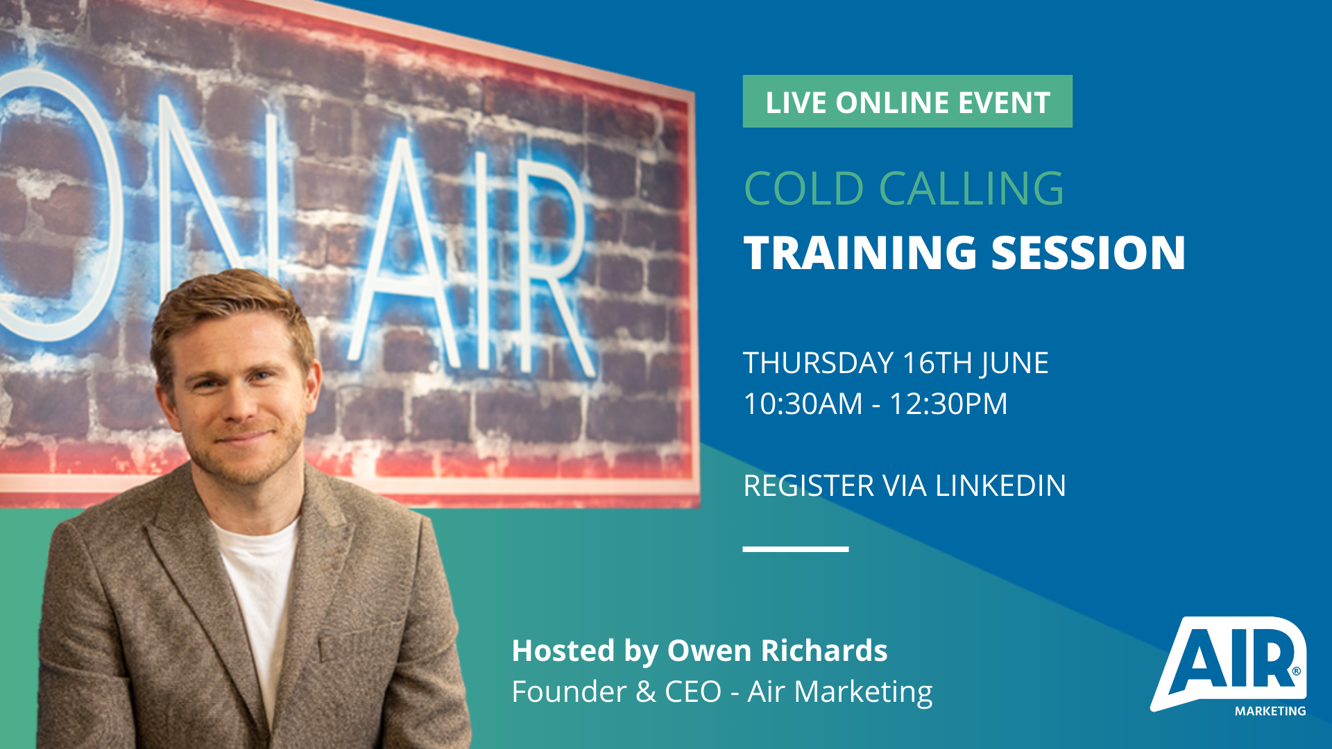 LIVE Event: Cold Calling Training Session for SDRs, BDRs & Telesales Executives