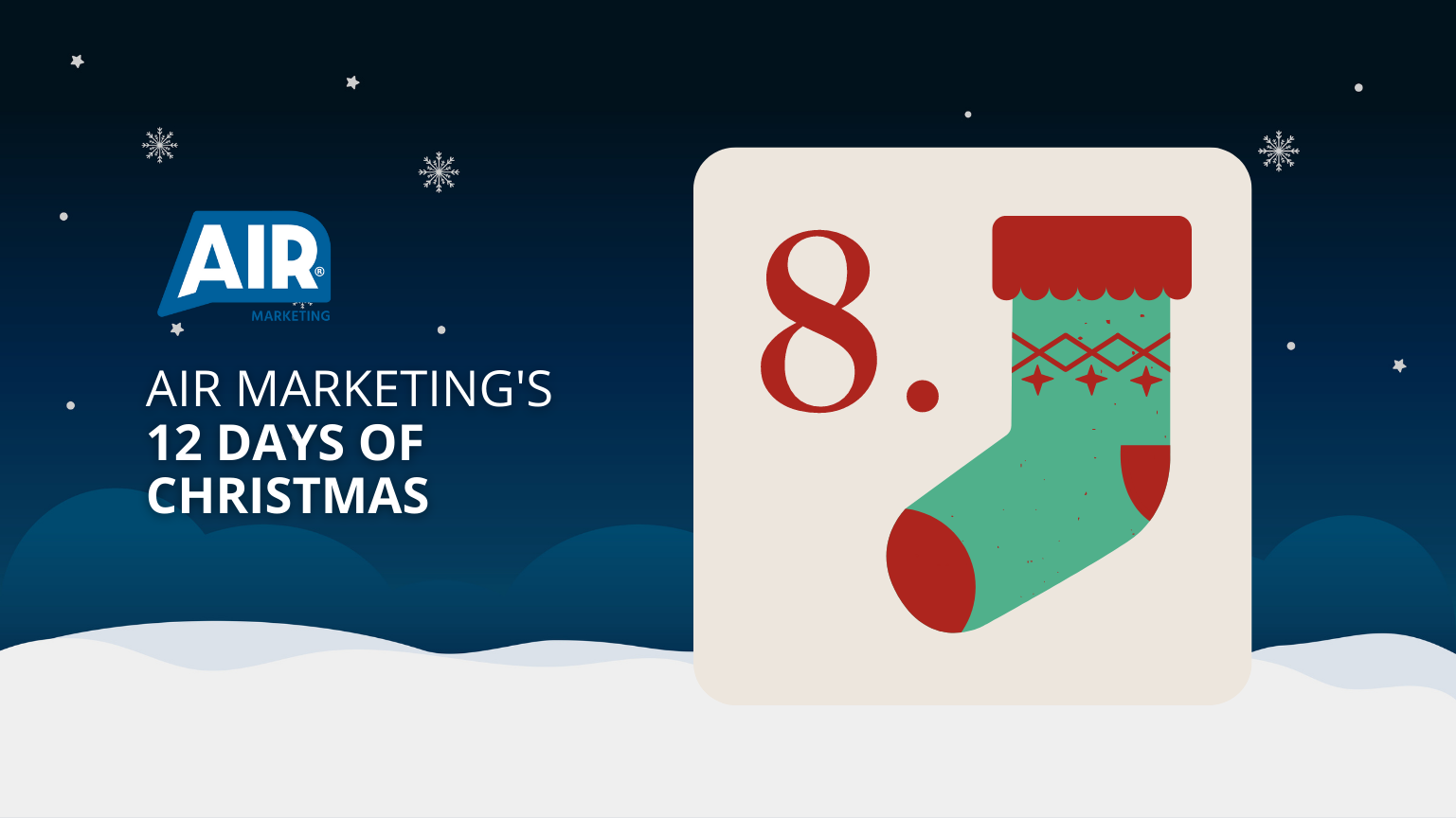 Day 8 of Air Marketing’s 12 Days of Christmas: Unlock The Power of Account Based Marketing (ABM)