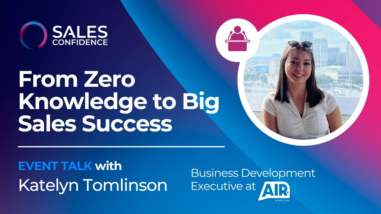 From Zero Knowledge to Big Sales Success – Event Talk with Air Marketing’s Katelyn Tomlinson