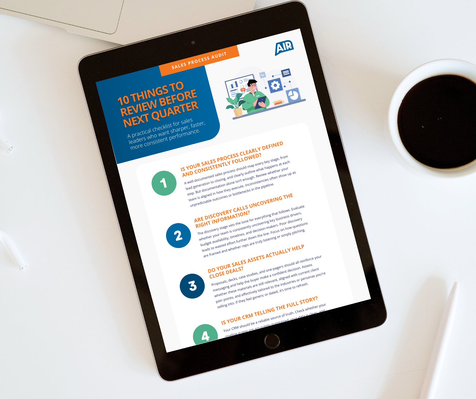 Sales Process Audit Checklist: 10 Things to Review Before Your Next Quarter