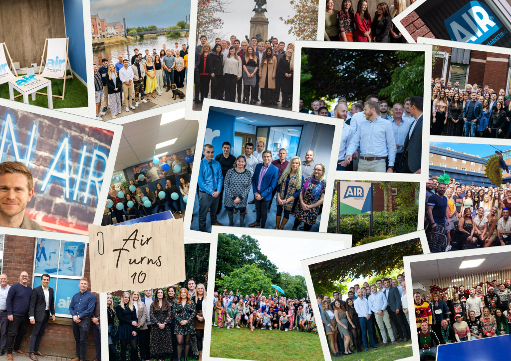 Air Marketing Celebrates 10 Years as an Outsourced Sales Partner